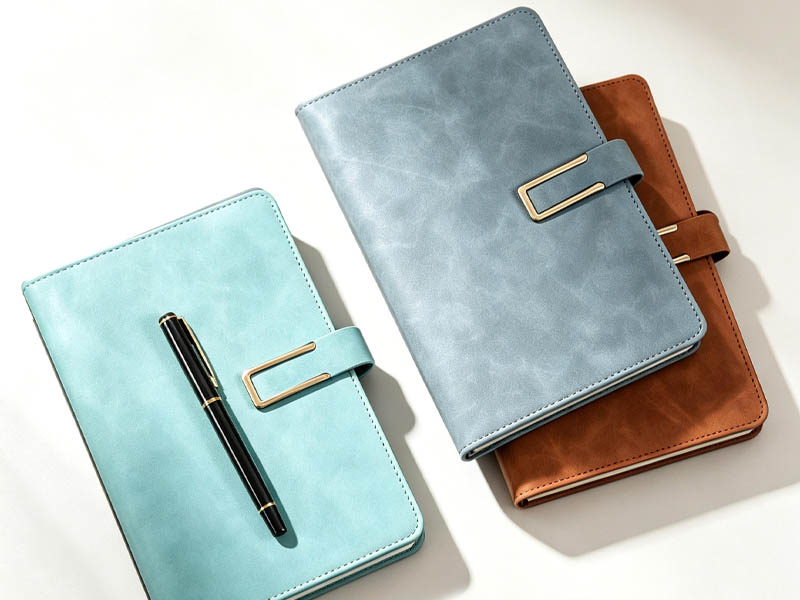 Premium-Notebooks mit Folienprägung für den Golfmarkt